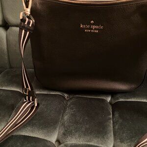 Kate Spade black leather handback